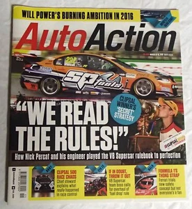 Auto Action Magazine 2016 #1680 Mar 10-Mar 16 Clipsal 500 Indy Car Will Power - Picture 1 of 10