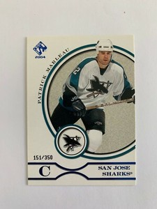2003-04 Private Stock Reserve Blue #90 Patrick Marleau 151/350 - San Jose Sharks