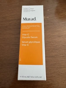 Murad Vita-C Glycolic Brightening Serum - 1 fl oz. 30ml AUTHENTIC NEW IN BOX - Picture 1 of 5