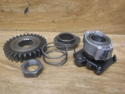 Honda XL250S XL 250S 1978 78 OEM equipo de transmisión principal con montaje avanzado ¡bonito!!! Foto 1 de 4