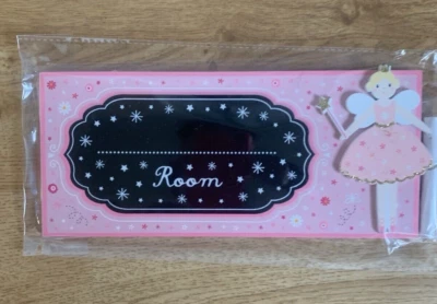 Fairy Wishes Room Chalkboard Hanging Sign by Sass & Belle Pink NEW - Image 1 of 4