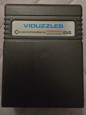 VIDUZZLES Commodore 64 Cartridge Tested & Working! - Image 1 of 4