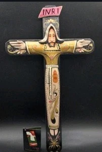 La Máscara INTI Mopa Mopa Quillacinga Tribu Crucifijo - Imagen 1 de 7