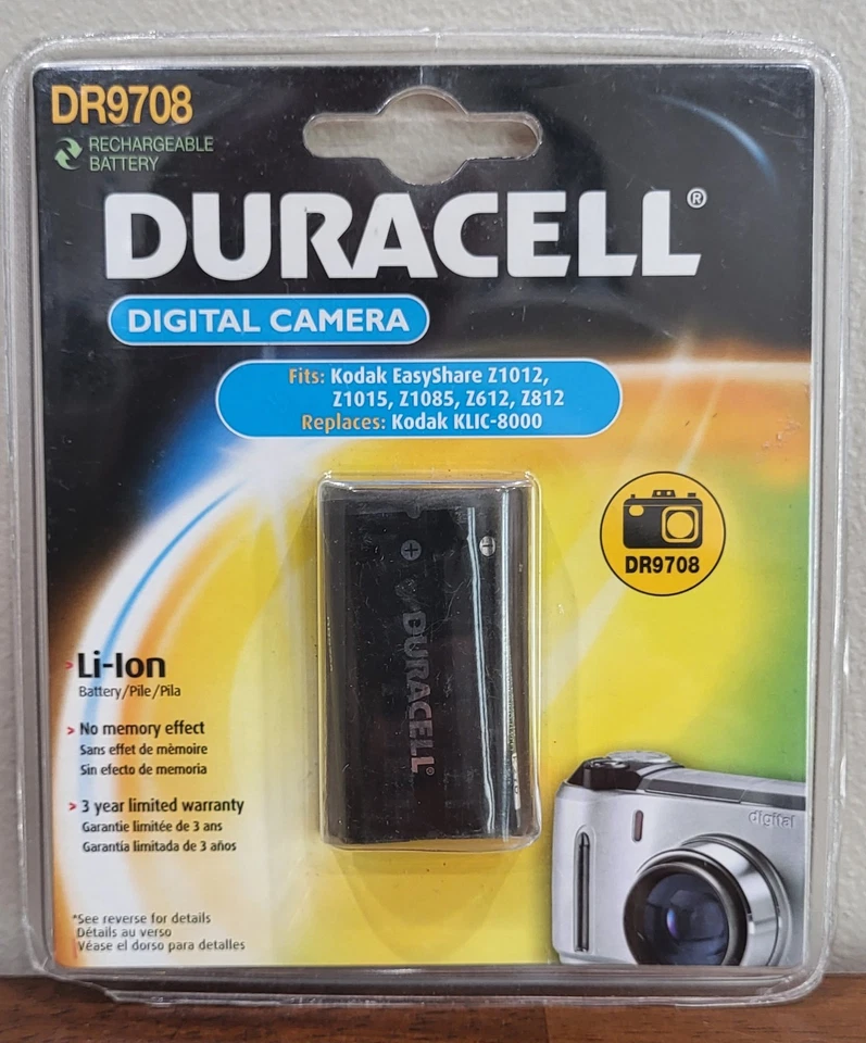 Duracell DR9708 可再充电电池 — 第 1/4 张图片
