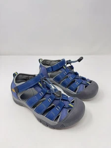 KEEN Newport H2 Kids Sandals Blue Closed Toe Water Hiking Trekking Outdoor US 4 - Picture 1 of 8