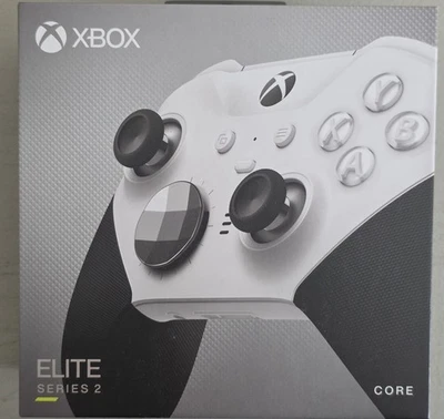 Microsoft Elite Series 2 Wireless Controller - Core (White) Xbox Series 2  New - Image 1 of 4