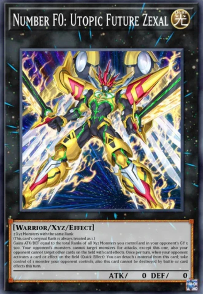 Number F0: Utopic Future Zexal - DUAD-EN042 - 1st Ultra Rare NM - Image 1 of 1