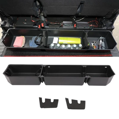 3-in-1 Under Seat Storage Box for 2015-2025 Ford F-150 F150 SuperCrew/Crew Cab Foto 1 de 4