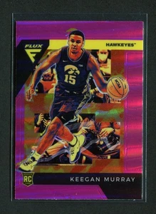 2022 Panini Chronicles DP - #9 Keegan Murray [Flux - Pink Prizm] Rookie Card RC - Picture 1 of 2