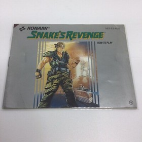 NES Snake&rsquo;s Revenge NINTENDO Entertainment System Instruction Manual AUS PAL