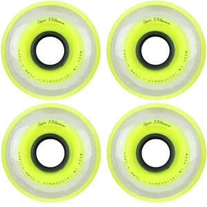 Labeda Millennium Gripper Yellow Roller Hockey Inline Wheels 72mm X-SOFT 4 Pack - Picture 1 of 1