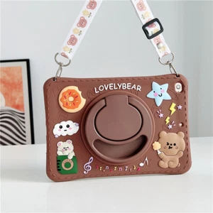 Kids Cute Rotating Stand Cover Case For iPad 10/98/7/6/5th Gen Air Mini 4 5 Pro - Picture 1 of 102
