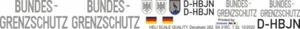 Decal 282 SA 318C Alouette 2 Bundesgrenzschutz D-HBJN - Picture 1 of 2