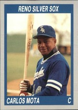1990 Reno Silver Sox Cal League Cards #271 Carlos Mota
