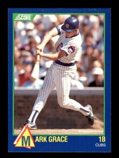 1989 Score Hottest 100 Rising Stars Mark Grace   #78