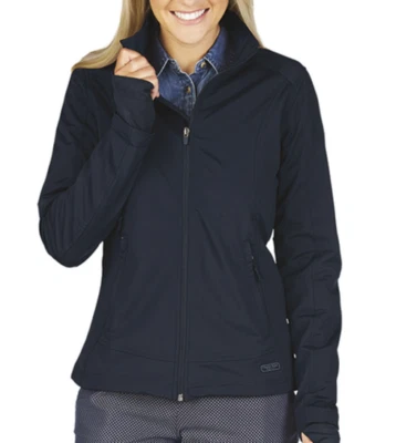 Chaqueta para mujer Charles River Axis Soft Shell #5317 - AZUL MARINO, MEDIANA Foto 1 de 3