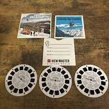 gaf packet View-Master Colorado Ski-Country 3 reels Packet No. A 331 + booklet