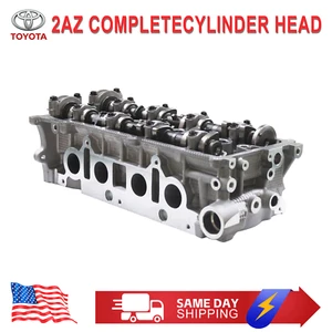 Complete Cylinder Head fit for Toyota RAV4 Camry Highlander 2001~2008 2.4L 2AZFE - Picture 1 of 8