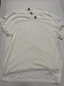 District 3-Pack Men's Very Important Short Sleeve Tee Crew Neck T-Shirt White XL - Picture 1 of 10