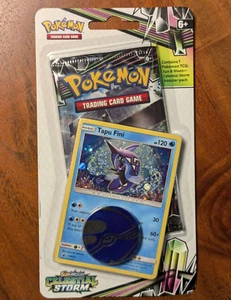 Sealed  2018 POKEMON  Celestial Storm blister with Tapu Fini - Picture 1 of 1