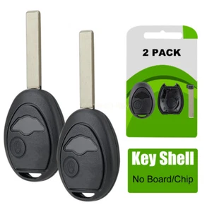 2 Replacement Remote Key Shell Case 2 Buttons for Mini Cooper R50 R53 2002-2005 - Bild 1 von 10