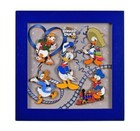 Disney Store DONALD DUCK 90th BIRTHDAY 2024 framed pin badge set New Japan
