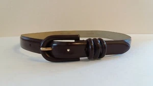 Charter Club Women Belt Genuine Split Leather  Size Medium - Picture 1 of 5