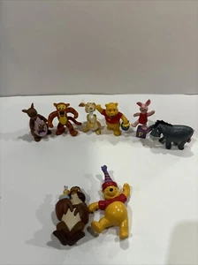 Winnie The Pooh and Friends Figure Set Of 6 Vintage Disney Bully Made W Germany - Picture 1 of 20