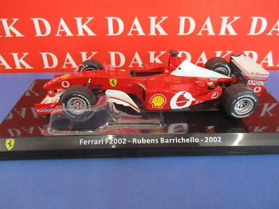 Die cast 1/24 Modellino Auto F1 Ferrari F2002 2002 R. Barrichello - Immagine 1 di 4