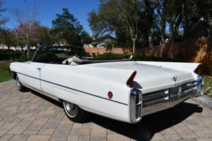 1963 Cadillac DeVille Restored Convertible Rare buckets consol !! - Picture 1 of 24