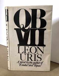 QB VII, by Leon Uris, 1970, HC/DJ 1ST EDITION (in Mylar) VG! - Foto 1 di 11