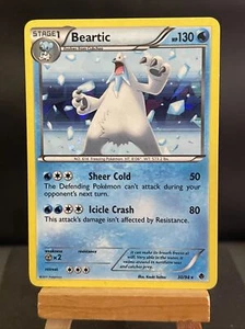 Pokemon Card Beartic 30/98 Cracked Ice Holo BW Emerging Powers Light Play - Picture 1 of 4