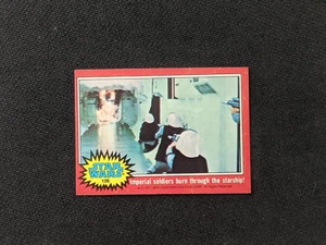 1977 Star Wars Series 2 Imperial Soldiers Burn Through The Starship! Card #105 - Picture 1 of 5