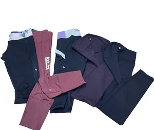 5 Paar lululemon Damen Yoga Wunder Unterleggings und Crops Größe 8/10 *LESEN - Bild 1 von 24