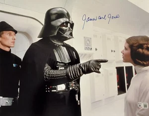 JAMES EARL JONES DARTH VADER SIGNED STAR WARS 11X14 PHOTO BAS COA AUTOGRAPH 10 - Picture 1 of 2