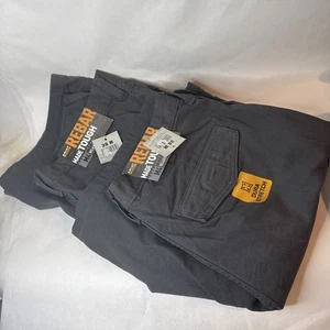 Ariat Rebar M4 Relaxed Work Shorts 2 Pair 38R. New With Tags - Picture 1 of 5