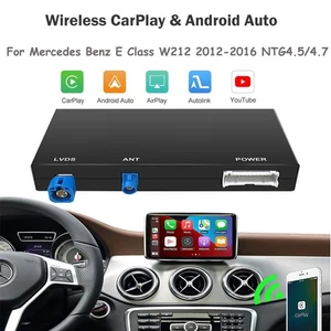 Wireless CarPlay Android Auto Interface for Mercedes Benz E Class W212 2012-2016 - Picture 1 of 13