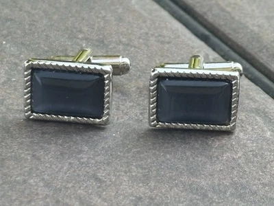 Gemelos Gris Carbón Enmarcado Pulido Ocasión Especial Tono Plata Foto 1 de 4