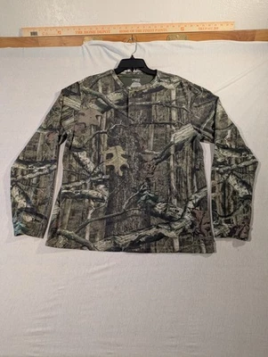 BREAK UP Men's size 42/44-Long Sleeve Hunting Camouflage Shirt - Image 1 of 3