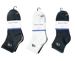 Calcetines al tobillo Calvin Klein CK para hombre y mujer - talla única (3 pares, 6 pares, 9 pares) - Imagen 1 de 9