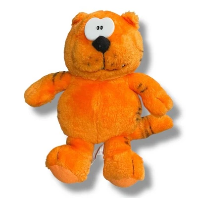 Heathcliff Orange Cat Plush Stuffed Animal 11"  1997 Nanco - Image 1 of 4