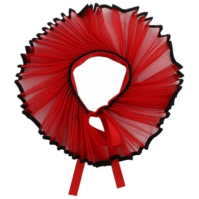 Ренессанс викторианский оборкой воротник органза колониальный клоун ошейник шеи воротник - Изображение 1 из 3