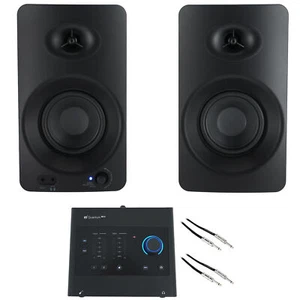 Presonus Quantum ES2 2 x 2 USB-C Audio Recording Interface+(2) Studio Monitors - Picture 1 of 12