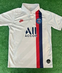 PSG Football Shirt Nike Vaporknit Third 3rd Kit Top 2019/20 Youth Size Large - Picture 1 of 8