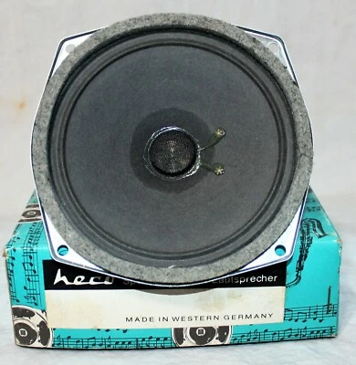 Altavoz HECO 5 Ohm gama completa Alemania Vintage HB 115 Nuevo stock antiguo, un altavoz Foto 1 de 4