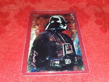 DARTH VADER STAR WARS SKETCH CARD #22 CARD SIGNED BY ARTIST #`d 50/50 