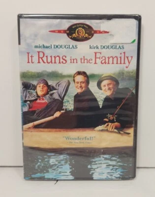 It Runs in the Family Movie DVD Kirk Douglas Michael Douglas 2003 NEW SEALED - Image 1 of 4