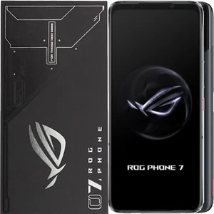 Asus ROG Phone 7 5G Phantom Black 512GB + 16GB Dual-SIM Unlocked SIMFree NEW - Afbeelding 1 van 7