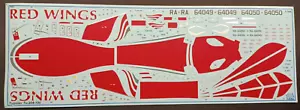 Zvezda | No. 7023 | 1:144 Civil Airliner Tu-204-100 Decals - Picture 1 of 1