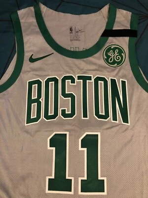 Camiseta deportiva Kyrie Irving usada en juegos Nike Boston Celtics 100 % auténtica sin certificado de autenticidad  Foto 1 de 4